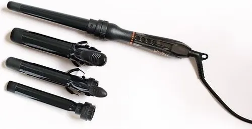 VARIS Curling Iron System Aufsatz 1 St. - Perfekte Wellen und Locken - Elektrozubehör für Damen, verwandeln Sie Ihr Haar im Handumdrehen in romantische Wellen oder flauschige Locken mit diesem innovativen Aufsatz.
