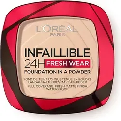 L’Oréal Paris Infaillible Fresh Wear 24h Puder-Make-up 20 Ivory - Hochwertiges Puder-Make-up für einen makellosen Teint. Mit ausgezeichneter Abdeckung und langanhaltendem Finish sorgt es für ein einheitliches Hautbild und ist einfach anzuwenden.