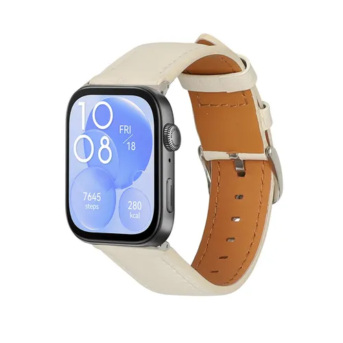 Leder Sportarmband für Huawei Watch Fit 3 Fitnesstracker Fitness Tracker Smart