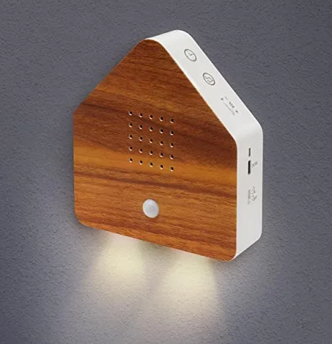 Bonetti Naturgeräusche-Box mit Licht & Bewegungsmelder - 9 entspannende Melodien - Erleben Sie entspannende Klänge mit der Bonetti Naturgeräusche-Box. Sie bietet 9 Naturgeräusche, integriertes Licht und eine praktische Timer-Funktion. Ideal zum Einschlafen und für eine angenehme Atmosphäre.