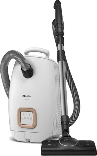 Miele Guard L1 Performance Staubsauger in Brillantweiß/Roségold - Hochleistungsstaubsauger mit innovativer Technologie für gründliche Reinigung und elegante Optik, ideal für jeden Haushalt.