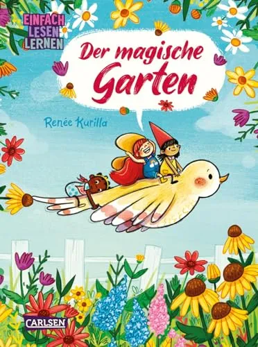 Erstleser Kindercomic: Der magische Garten: Einfach Lesen Lernen | Zauberhafter Kinder-Comic für Leseanfänger*innen ab 5
