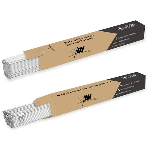 2kg Schweißstäbe WIG Schweißzusatz ER308L Edelstahl Ø 1,6 + Ø 2,4 500mm Zubehör