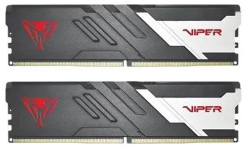 Patriot Memory Viper Venom RGB Kit DDR5 RAM 32GB - Arbeitsspeicher mit beeindruckendem RGB-Design und Aluminium Kühlkörper für optimale Temperaturen, ideal für Gamer und PC-Enthusiasten.