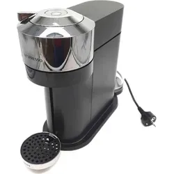 Krups Vertuo Next Chrome YY4299FD Espressokocher - Schnurloser Espressoautomat für maximale Flexibilität. Robust und stilvoll, ermöglicht er eine individuelle Zubereitung Ihres perfekten Espressos.