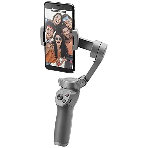 DJI Osmo Mobile 3 - Faltbarer 3-Achsen Gimbal - Der Osmo Mobile 3 ist ein kompakter, faltbarer Gimbal für Videografen. Mit Gestensteuerung und verschiedenen Aufnahmemodi kannst du kreative Videos ganz einfach aufnehmen und teilen.