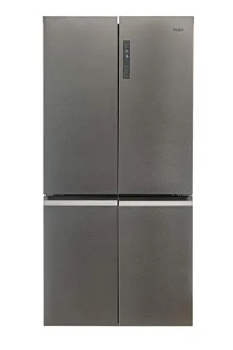 Haier CUBE 90 SERIE 5 HTF-540DP7 Kühl-Gefrierkombination - Kühlschrank mit 528 Litern, antibakterieller Technologie, MyZone für individuelle Kühlung und Humidity Zone für längere Frische von Obst und Gemüse. Total No Frost für einfache Pflege.