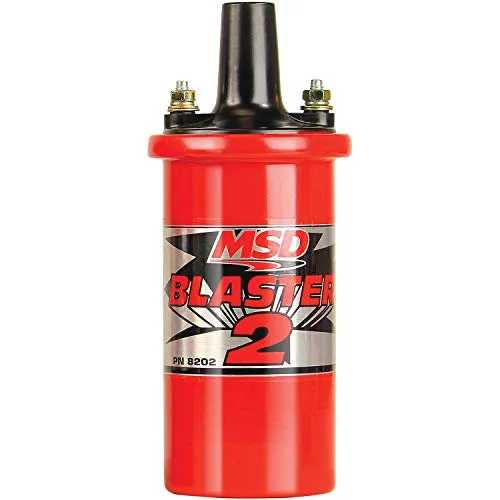 MSD 8202 Blaster 2, Rot Gehäuse - Zündanlagen & Glühanlagen, verbesserte Hochspannungsleistung für elektronische Zündungen, optimiert für maximale Energieabgabe und Leistung.