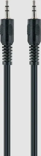 Schwaiger TFS 3075 Audiokabel, Stereo, Schwarz, 75cm