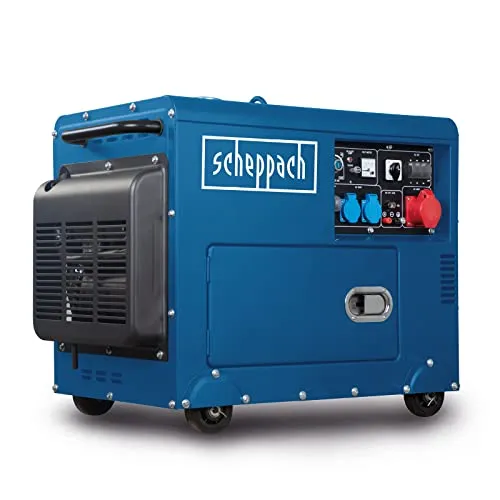 Dieselgenerator Sg5200D - Max. 5000 W Ausgabeleistung, Elektrostart und vielseitige Anschlussmöglichkeiten für zuverlässige Stromversorgung