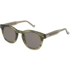 Hackett 928 Herren-Sonnenbrille Vollrand Rund Acetat-Gestell, grün