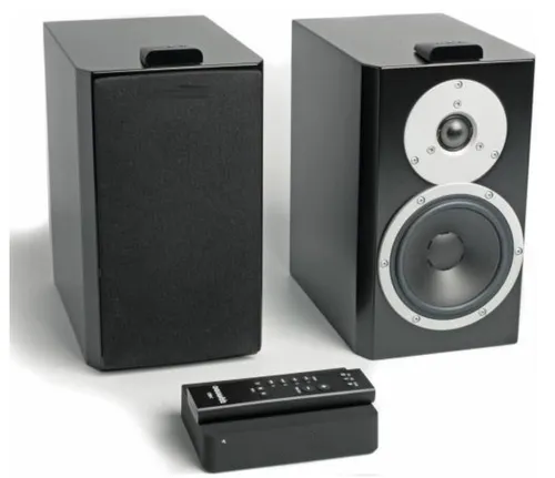 DYNAUDIO XEO 4 - Aktive Funk-Regallautsprecher Schwarz - Kabellose Regallautsprecher mit hochwertigem Klang, ideal für anspruchsvolle Musikliebhaber und moderne Wohnräume.