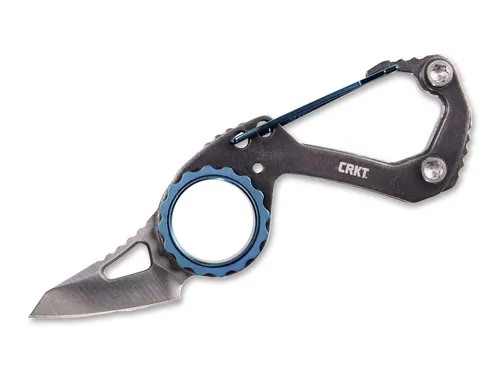 CRKT Multitool Compano Sheepfoot Karabiner Taschenmesser - Multitools: Stilvolles CRKT Compano Sheepfoot mit hochwertiger 8Cr13MoV-Stahlklinge und praktischem Karabinergriff für Abenteurer.