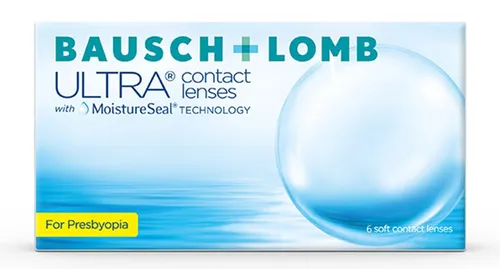 Bausch And Lomb ULTRA® Multifocal Monatslinsen - 6er Box multifokale Kontaktlinsen für klare Sicht in allen Entfernungen. Mit innovativer Moisture Seal Technology für langanhaltenden Tragekomfort und optimale Feuchtigkeit.