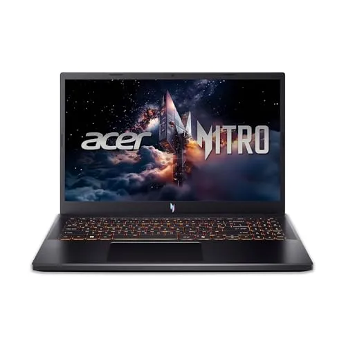 Acer Nitro V15 - 15,6" FHD Gaming Notebook mit Core i7 und RTX 5060 - Leistungsstarkes Gaming-Notebook mit Core i7, 64 GB RAM und 2 TB SSD. Ideal für Gamer, die hohe Grafikleistung und schnelle Reaktionszeiten schätzen. Beleuchtete Tastatur für optimales Gaming-Erlebnis.