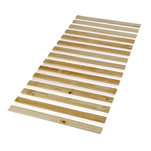 Rollrost Lattenrost mit 15 Latten aus Kiefer, 100 x 200 cm - Lattenrost aus massivem Kieferholz, ideal für optimalen Schlafkomfort mit 15 stabilen Latten und handlichem Rollformat für einfachen Versand.