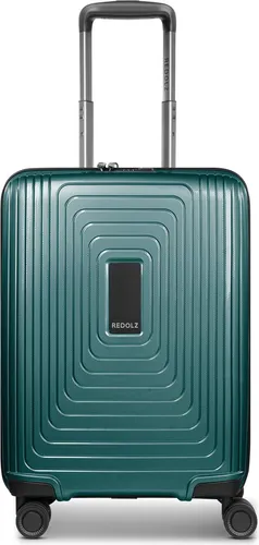 Redolz Handgepäck-Trolley Essentials 14 mit 4 Rollen - Handgepäck-Koffer aus strapazierfähigem Polypropylen mit TSA-Schloss für maximalen Schutz und durchdachten Fächern für stressfreies Reisen.