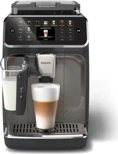 Philips EP5549/70 Kaffeevollautomat - Vollautomatischer Kaffeevollautomat mit individuellem Kaffeegenuss, beeindruckender Milchschaum und benutzerfreundlichem Touchscreen.