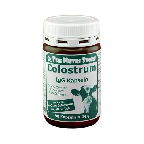 Colostrum 400 mg Kapseln - Hochwertige Vormilch - Colostrum Kapseln mit 400 mg reinem Colostrum aus kontrollierten deutschen Beständen, reich an Immunstoffen und Nährstoffen für optimale Unterstützung des Immunsystems.