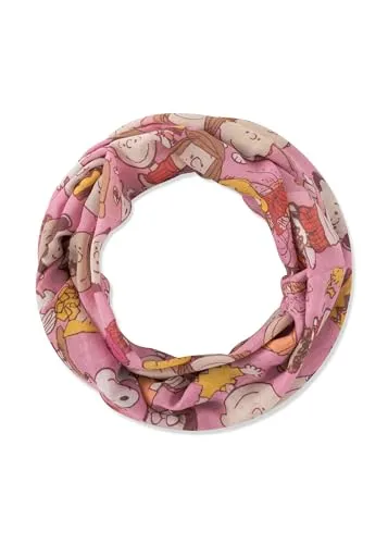 CODELLO Damen Loop aus recyceltem Polyester mit Erdnuss-Motiv - 2x80x70cm - Stylischer Loop-Schal aus recyceltem Polyester mit einzigartigem Erdnuss-Design. Ideal für jedes Outfit und umweltbewusste Modebewusste.