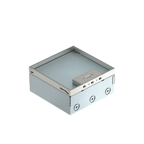 OBO Bettermann OBO UDHOME4 2V MT V Bodentank komplett 3fach VDE-Steckdose - Gehäuse mit 3-fach VDE-Steckdose, ideal für effiziente Energieversorgung in Büros und Wohnräumen, platzsparend und sicher.