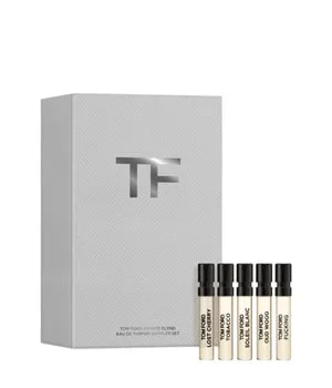 TOM FORD Private Blend Mini Discovery Set 5 x 2 ml - Entdecken Sie fünf exquisite Private Blend-Düfte in praktischen 2 ml Miniaturen – ideal für Liebhaber edler Düfte. Perfekt zum Ausprobieren oder Verschenken.