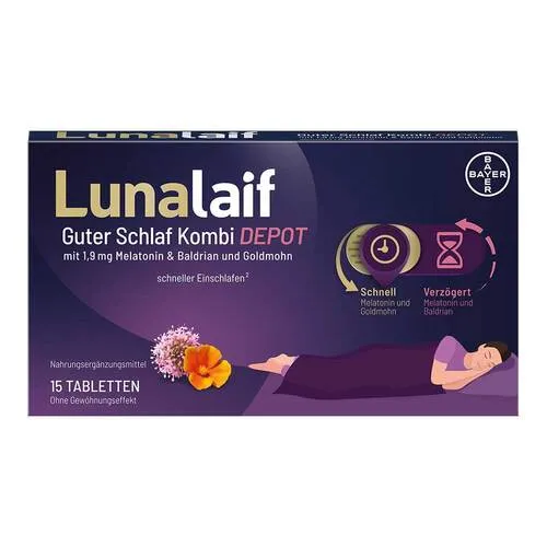 Lunalaif Guter Schlaf Kombi Depot Tabletten 12.4 g
