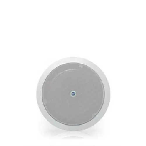 RCF PL 60 Deckenlautsprecher, hoch effizient, weiß - Deckenlautsprecher für elegante Einbauten, ideal für Ansagen und Hintergrundmusik. Mit 6 W Leistung wählbar und 91 dB Empfindlichkeit bietet er hervorragenden Klang in jedem Raum.