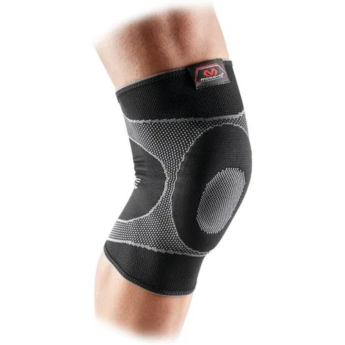 McDavid Elastische Kniebandage 4-Wege-Stretch, Gr. L - Bandagen für Knieunterstützung, ideal bei Arthritis und Sehnenscheidenentzündungen. Gel-Streben bieten gezielte Unterstützung, während das 4-Wege-Stretch Material für perfekten Sitz sorgt.