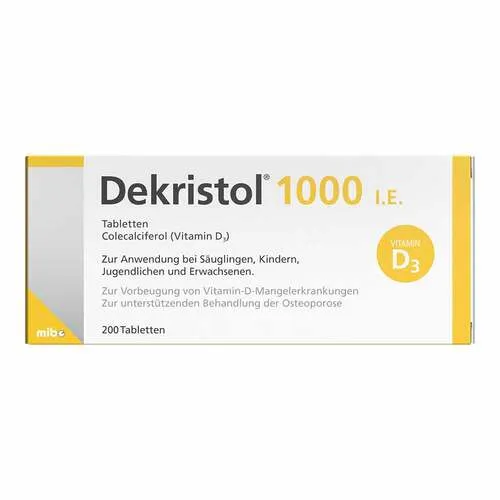 Dekristol 1.000 I.E. Tabletten 200 St