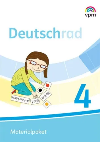 Deutschrad 4. Materialpaket mit CD-ROM - Schule & Ausbildung, umfassendes Lehrermaterial für die Grundschule mit interaktiven Inhalten auf CD-ROM.