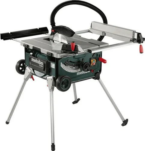 Metabo TS 254 Tischkreissäge - mit Untergestell und Trolleyfunktion, kompakt und mobil für flexibles Arbeiten