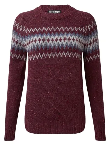 Sherpa Adventure Gear Dumji Crew Neck Women, S, Beet red