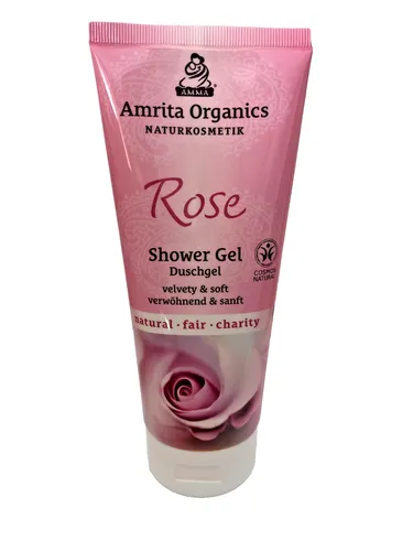  Amrita Organics 200 ml Shower Gel Rose Duschgel Naturkosmetik 39,95 € / L