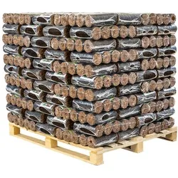 BIOMAC Rindenbriketts rund / GLUTHALTER
