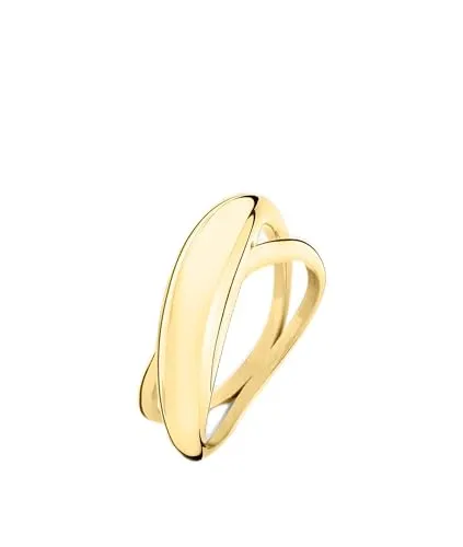 Liebeskind Berlin Ring LJ-1442-R-56 Edelstahl IP gold - Ringe für Damen, eleganter Edelstahl Ring in IP Gold, ideal kombinierbar und perfekt als Geschenk für jeden Anlass.