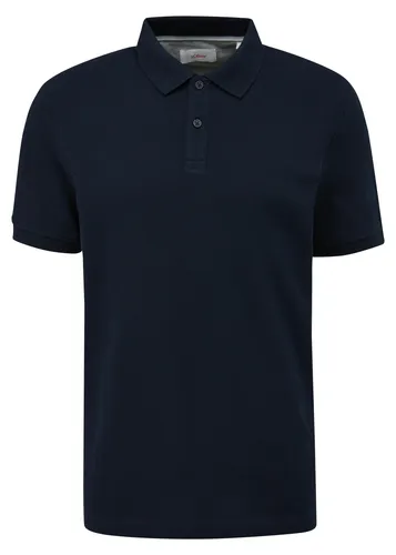 s.Oliver Herren Poloshirt - Bequemes Baumwoll-Poloshirt für Herren mit 100% Baumwolle und Elasthan für optimalen Tragekomfort. Ideal für entspannte Anlässe, perfekt kombinierbar mit Jeans oder Chinos.