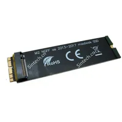 NGFF M.2 nvme SSD Adapter Karte kompatibel mit Macbook Air 2013 - 2017 Macbook Pro Late 2013 - 2015 iMac 2013 - 2017 Jahr (ST-NGFF2013C)