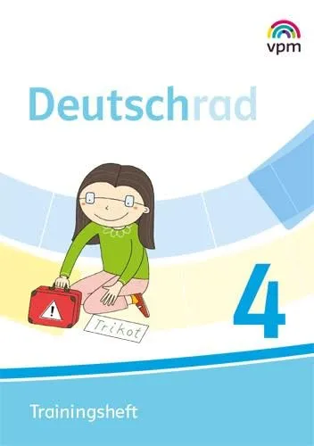 Deutschrad 4: Trainingsheft Klasse 4 (Deutschrad. Ausgabe ab 2018)