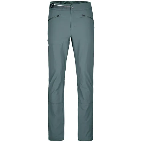 Ortovox Brenta Pants Men - Funktionshose für alpine Abenteuer - dark arctic grey - Leichte und robuste BRENTA PANTS für Herren, ideal für Outdoor-Aktivitäten. Der elastische Stoff bietet optimale Bewegungsfreiheit, während zwei Reißverschlusstaschen sicheren Stauraum für Essentials garantieren.