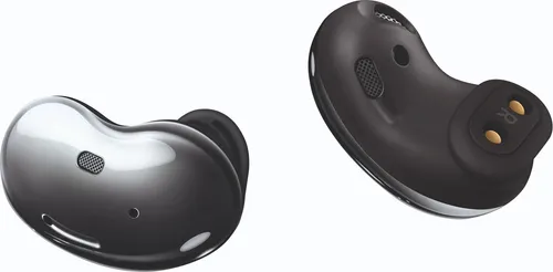 Samsung Galaxy Buds Live - Kabellose Bluetooth-Kopfhörer mit Noise Cancelling, ergonomische Passform und bis zu 6 Stunden Wiedergabe in Schwarz