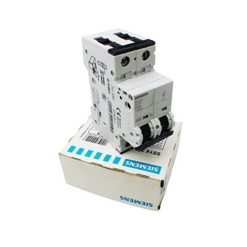 SIEMENS 5SY4220-8 Leitungsschutzschalter - Leitungsschutzschalter 2-polig, 20A, 10kA, ideal für zuverlässigen Schutz elektrischer Anlagen in Industrie und Gewerbe.