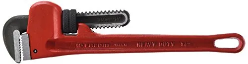Facom Einhand-Rohrzange 90° Leichtmetall, Spannweite max. 60 mm - Einhand-Rohrzange aus leichtem Gusseisen, mit auswechselbarer Stahlbacke und einem Spannbereich von bis zu 140 mm – ideal für präzises Arbeiten.