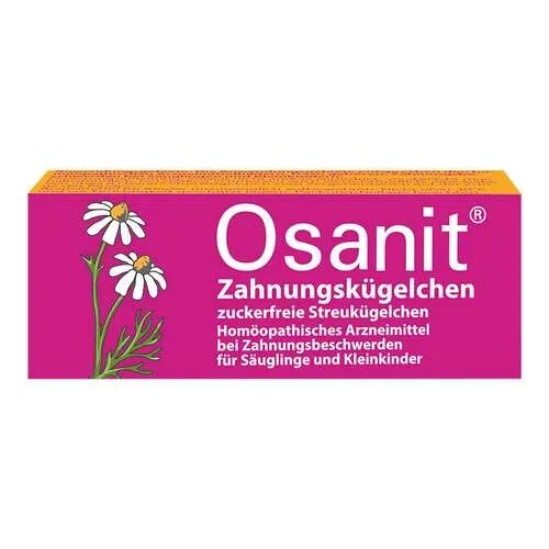 Osanit Globuli zuckerfrei – 7,5 g - Zuckerfreie Globuli zur Unterstützung bei Zahnungsbeschwerden, ideal für empfindliche Kinder, erhältlich in Ihrer Beraterapotheke.