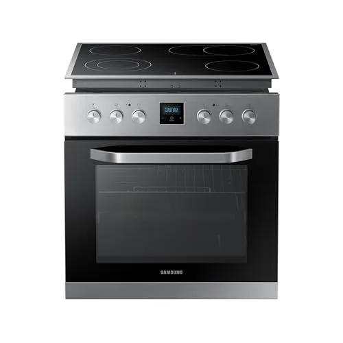 Samsung F-NB69R2301RS Herdset - 60 cm Einbaubackofen mit Heißluft und LED-Display, Energieeffizienzklasse A und Teleskopauszug für komfortables Kochen