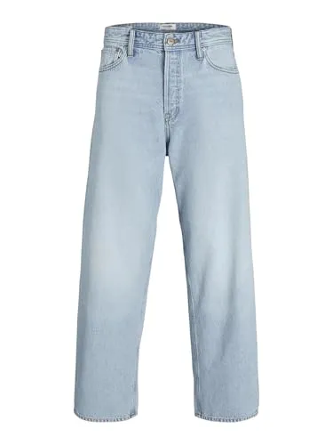 Relax-fit-Jeans JACK & JONES "JJIALEX JJORIGINAL NOOS" für Herren - Modische Herren-Jeans im Relaxed Fit aus 100% Baumwolle mit Abriebeffekten. Ideal für lässige und stilvolle Outfits, pflegeleicht und robust – perfekt für jeden Tag!