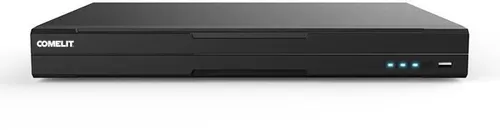 Comelit AHDVR016A08B Digitaler-Videorecorder 16CH, HDD 2 TB - Netzwerkrekorder mit 16 analogen und 8 IP 8MP-Kanälen, bietet hohe Flexibilität und effiziente Video-Komprimierung für optimale Speicherung.