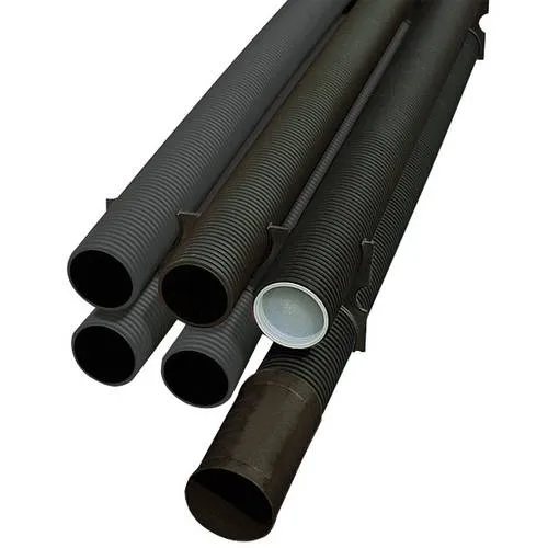 Fränkische Rohrwerke Kabuflex S 1106m-St Wellrohr Schwarz - Wellrohr aus PE, halogenfrei und druckfest, ideal für den Einsatz im Erdreich und unter Straßen, bietet hohe Druck- und Schlagfestigkeit.