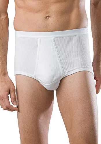 Schiesser Herren Slip Herren-Slip, Gr. XX-Large (Herstellergröße: 8 (XXL)), Weiß (100-weiss)