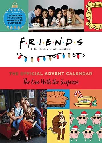 Friends: The One with the Surprises Advent Calendar (Poster) - Buchhülle für Fans von Friends, mit überraschenden Inhalten und nostalgischem Charme, ideal für die Adventszeit.